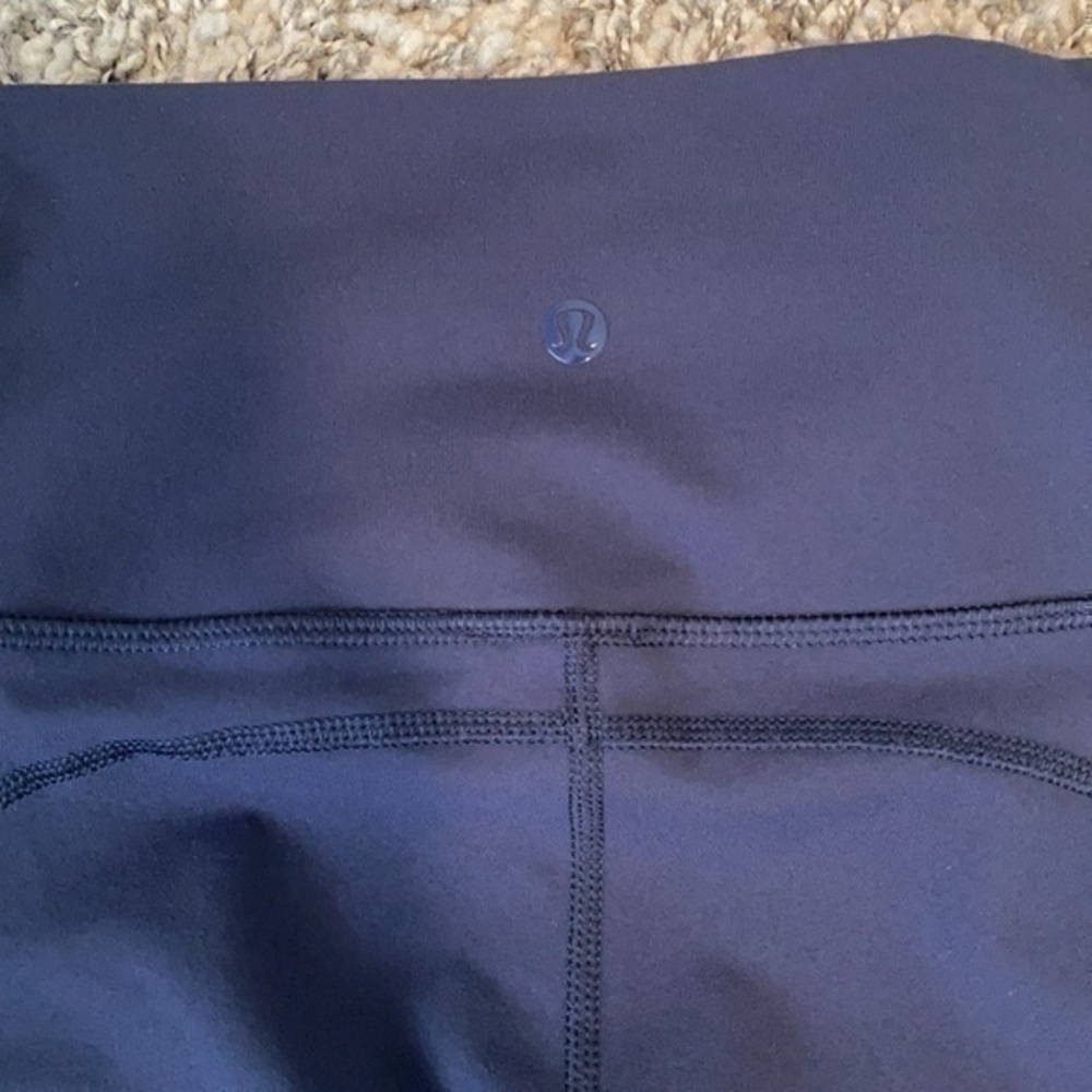 Lululemon High Times Pants Wrap Mesh Deep Navy 4 - Picture 6 of 10